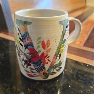 Anthropologie Starla M Halfmann V Mug